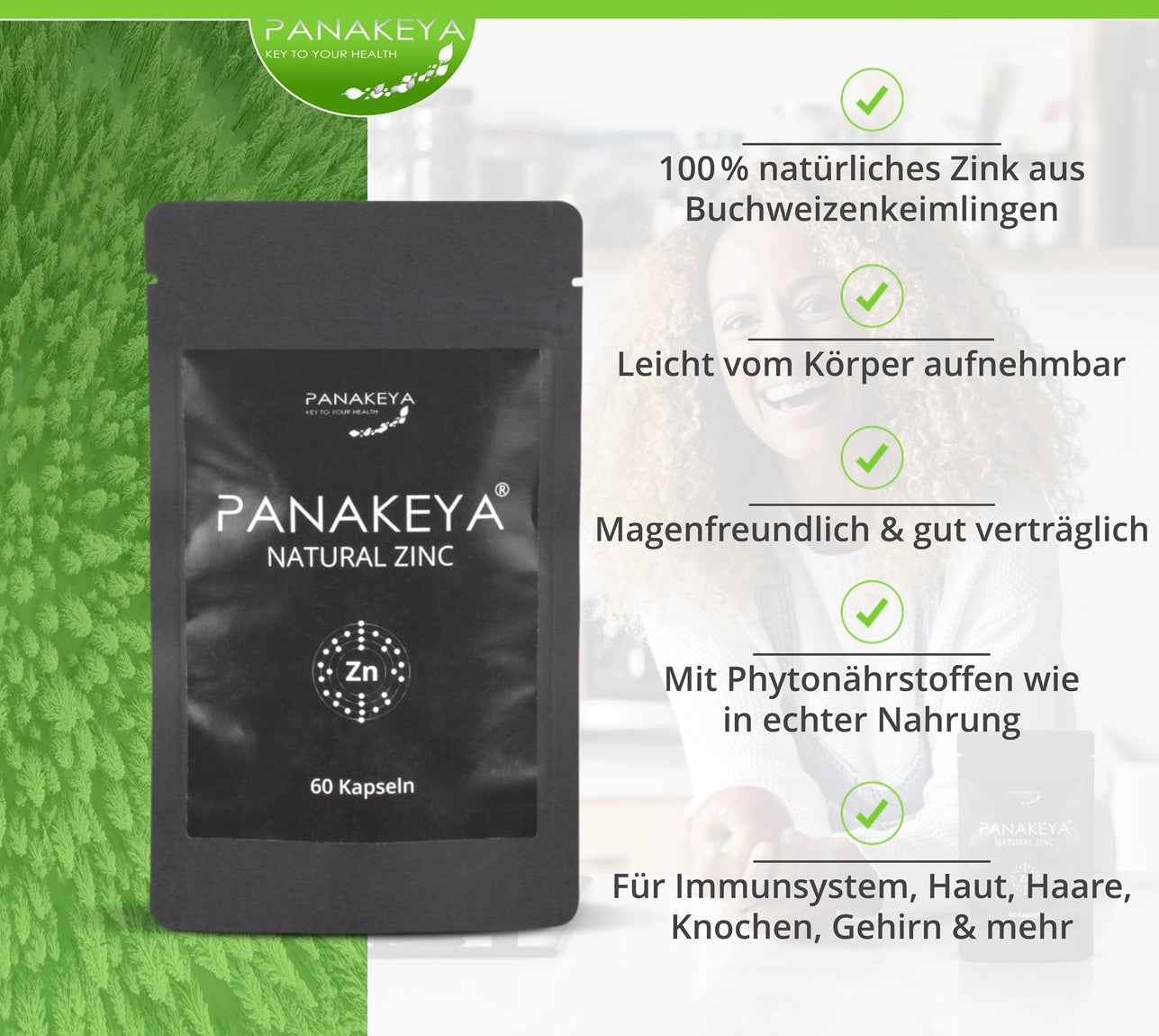 PANAKEYA Natural Zinc